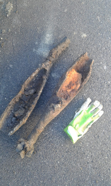 12cm Mörsergranate dt bei Warngau, 2018.jpg