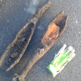 12cm Mörsergranate dt bei Warngau, 2018.jpg